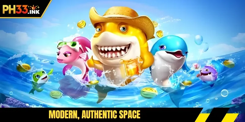 Modern, authentic space